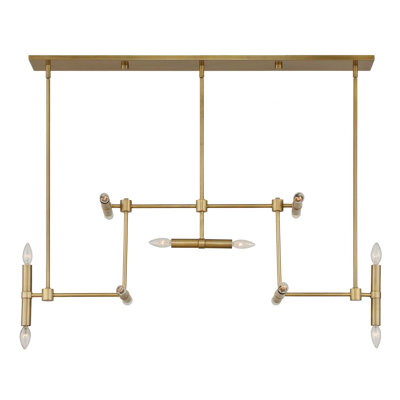 Luminaire suspendu moderne 14 lumières Uttermost Cadre