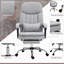 Fauteuil de bureau en microfibre, fauteuil de bureau pivotant, ordinateur inclinable chauffant