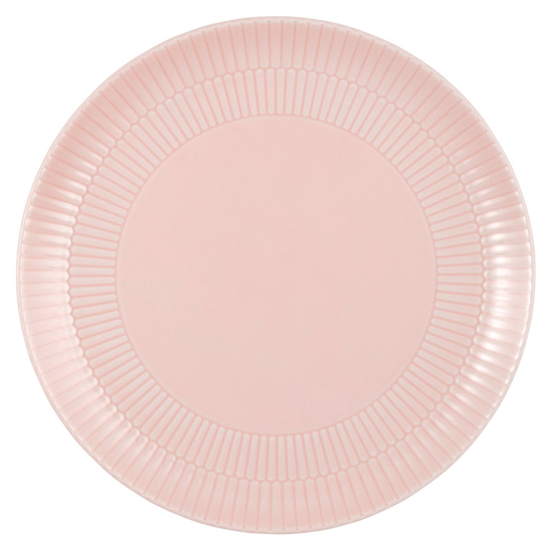 Amina 27.8cm Porcelain Dinner Plate, Pink