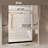 Guard 56-60 "W X 76" H Sliding Frameless Shower Door With 1/4" Tempered Clear Glass