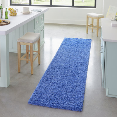 Tapis bleu Renesha