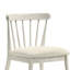 2 chaises d'appoint en bois massif blanc pour la salle à manger et le salon de cuisine idéal pour un assemblage rapide, 20,63 po de profondeur, 22,19 de largeur, 31,3 de hauteur,-1353570594-1353570599