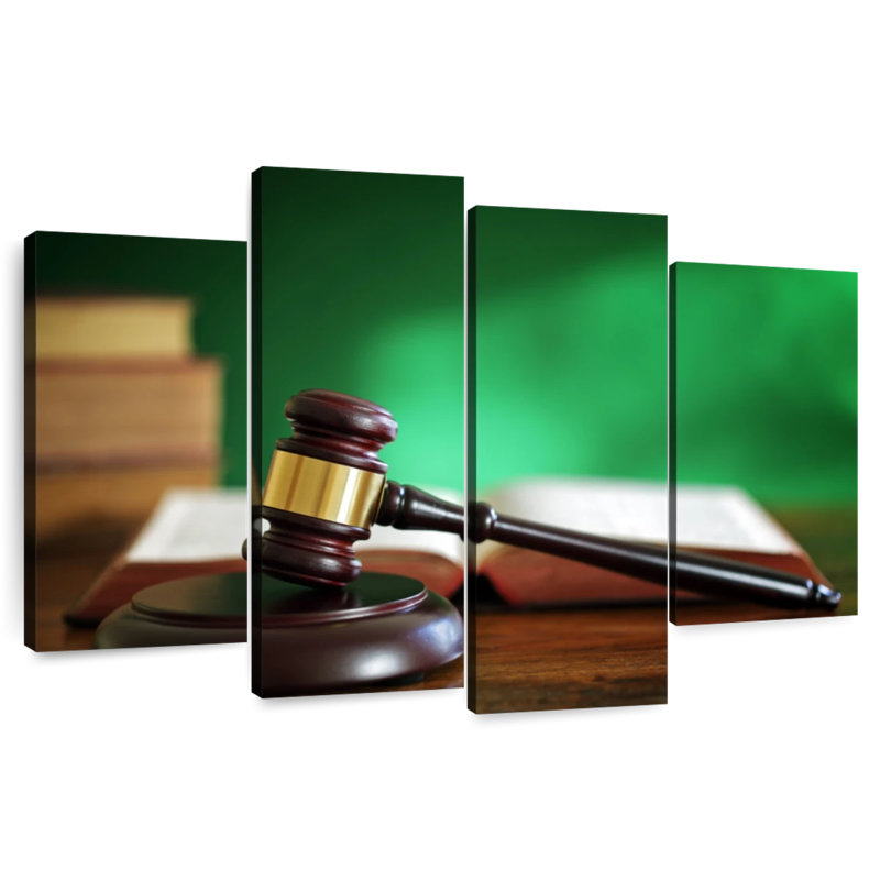 Alcaraz Legal Justice, 48" H x 75" W