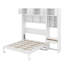 Lit escamotable avec bureau, armoire supérieure et tablettes de rangement-1113893827-1113893825