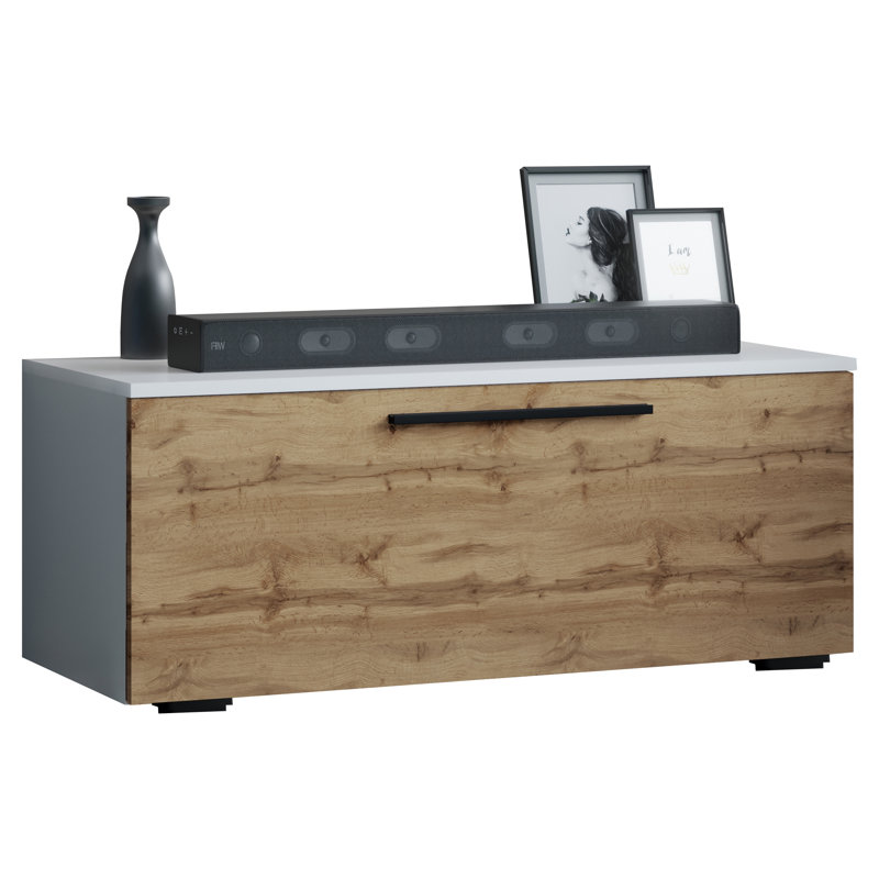 Aurhyn Entertainment Unit for TVs up to 55", Light brown