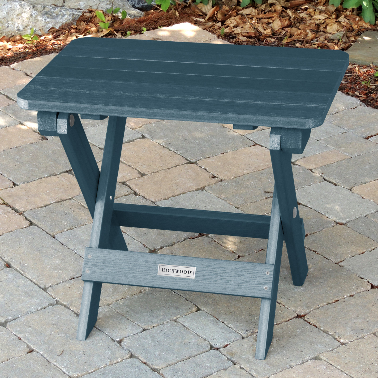 Prattsville Adirondack Side Table, Nantucket Blue