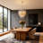 Mesmer Iron 9-Light Chandelier