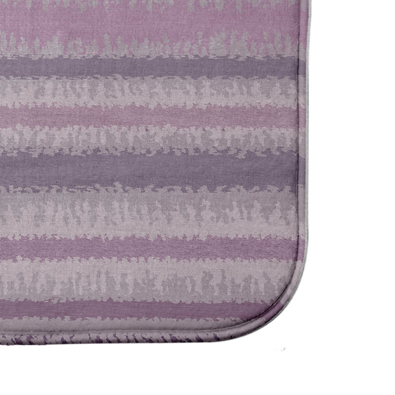 Tapis pour salle de bain Doherty, H 18 po x L 30 po, Mauve