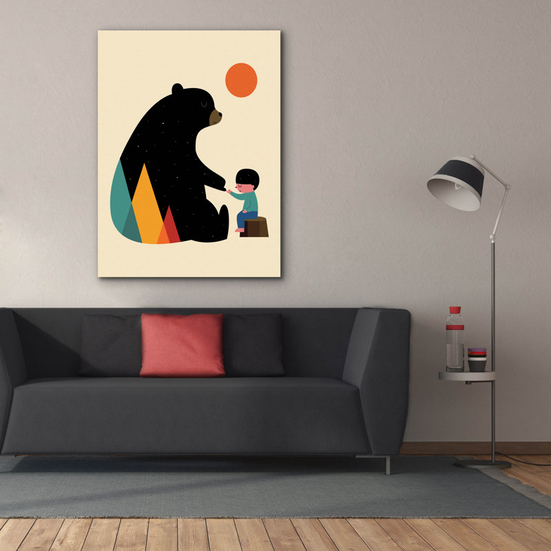 «Promise» par Andy Westface, H 54 po x l 40 po x P 1,5 po