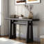 Console élégante avec silhouette géométrique-726593404