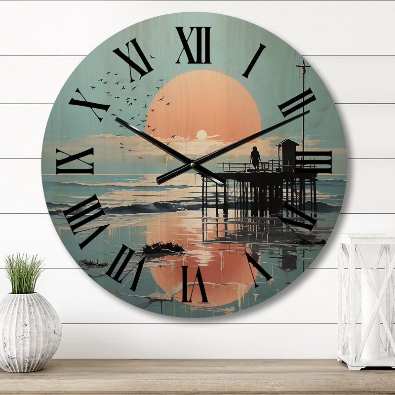 Horloge murale Rhona, Moyenne