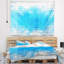 Tapisserie 3d blue cubes-28485227