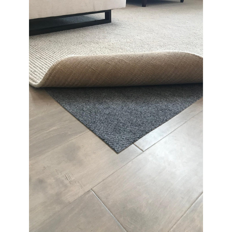 Barella Dual Surface 0.25'' Thick Rug Pad, Rectangular 4' x 6'