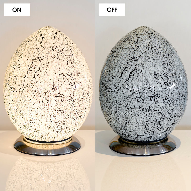 30cm Table Lamp, White