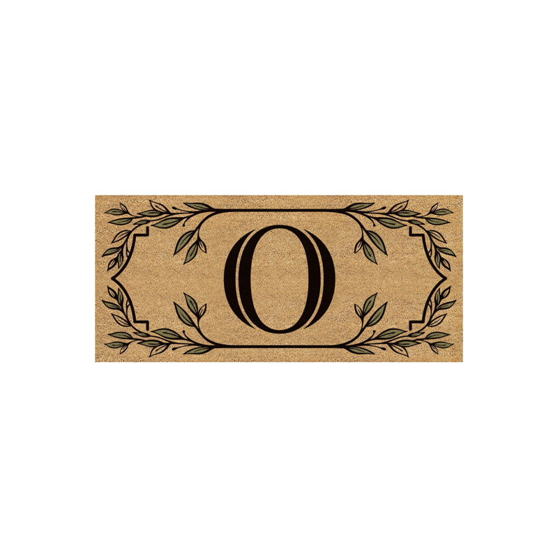Non-Slip Outdoor Doormat, O