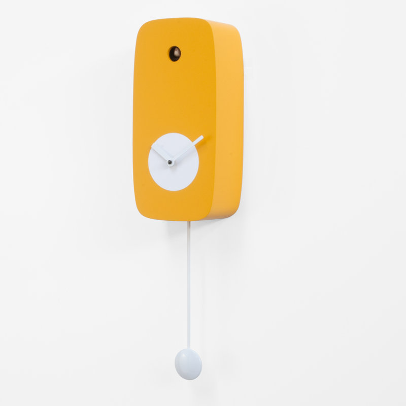 Reuben Wall Clock, Yellow