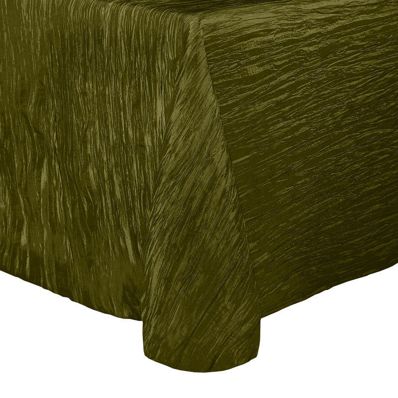 Nappe unie carrée, 10, Vert mousse, L 126 po x P 126 po