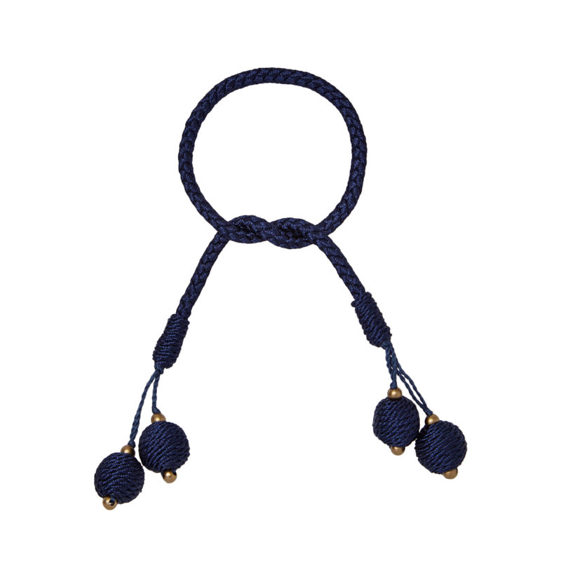 Ensemble de 4 serviettes de table, Bleu marine