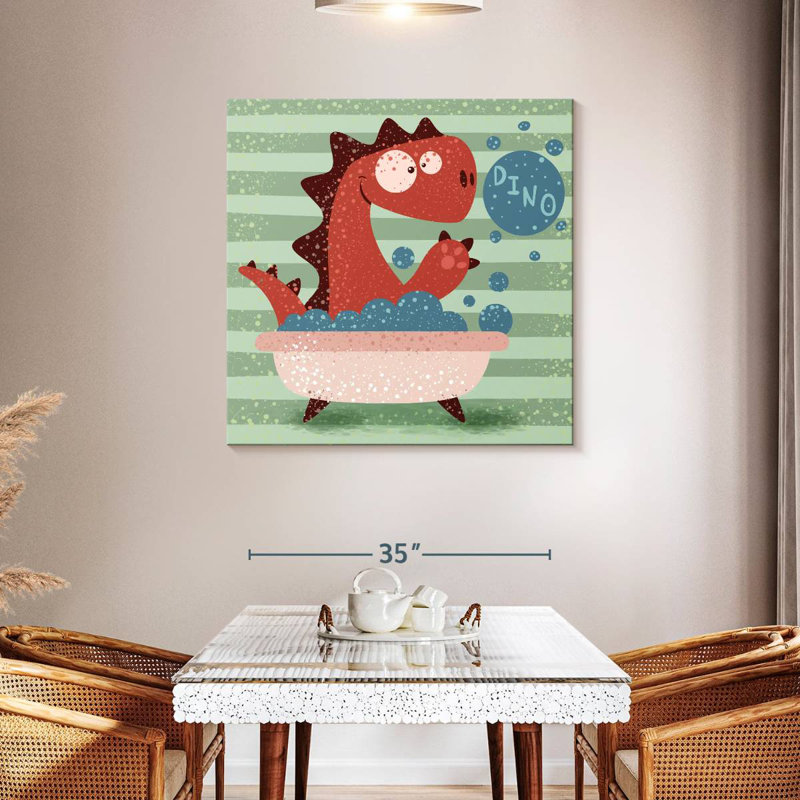 Ashelle Wacky Bathing Dinosaur, H 39 po x l 39 po