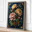 Garden Roses in Gold Botanical - Wrapped Canvas-1265512149-1265512155