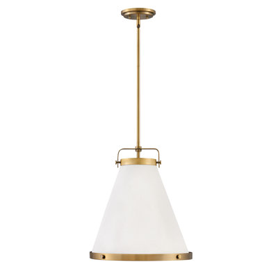 Luminaire suspendu conique à 1 lumière Coco