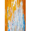 Bildistas Orange - Closed Corner Frame Rectangle Painting on Canvas