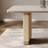 Simple retro style rectangular dining table sets-106847125
