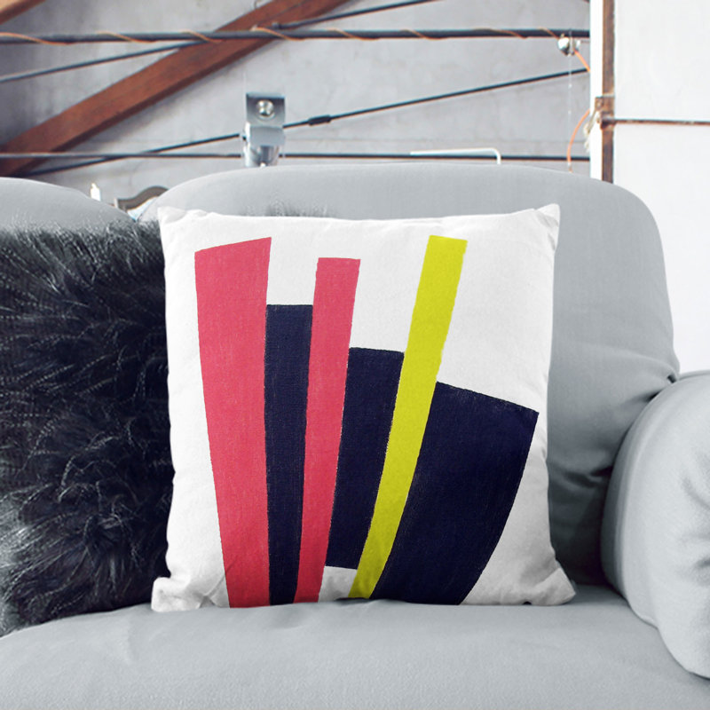 Composition Vol.5 Geometric Square Throw Cushion, 55cm H x 55cm W x 20cm D