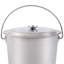 Seau en acier inoxydable avec couvercle Flosi 2 / 3,7 gallons-1220410971