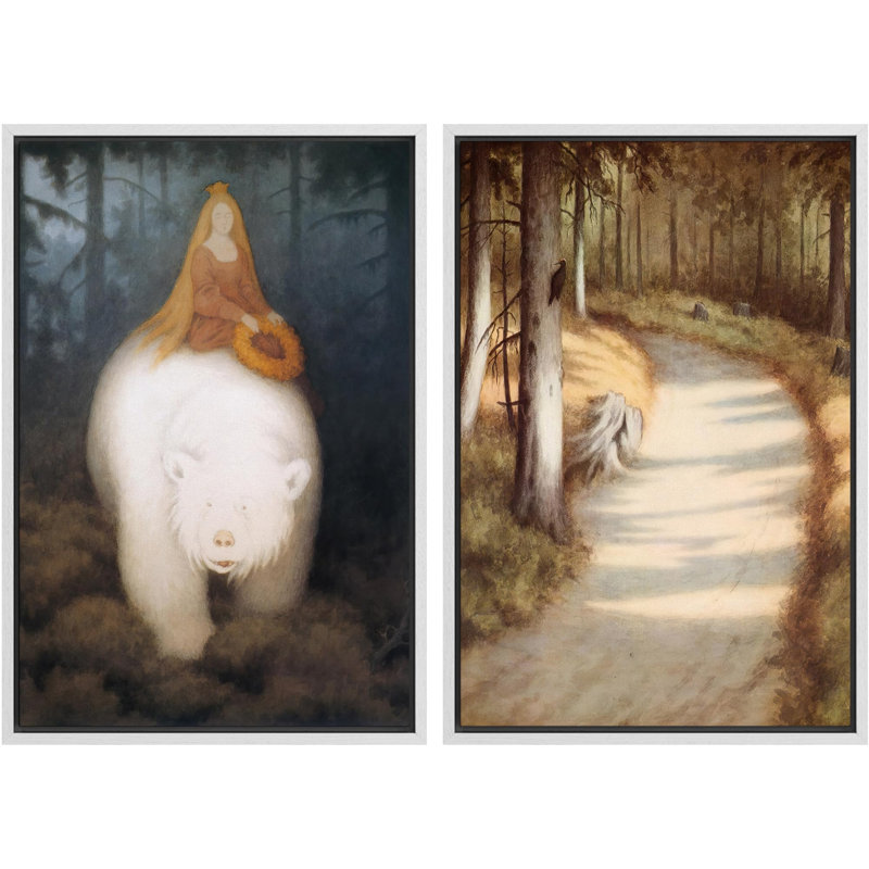 Mystical Forest Guardian, enchanteresse et esprit, ours, nature sauvage, illustrations, décor rustique, H 36 po x l 24 po