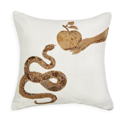 Muse Pillow - Snake/Apple