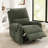 Manual Recliner Massage Recliner Chair Nursery Recliner Chair Swivel Rocker Recliner Sofa with a Side Storage Pocket for Living Room, Bedroom and Nursery, Green-644519502