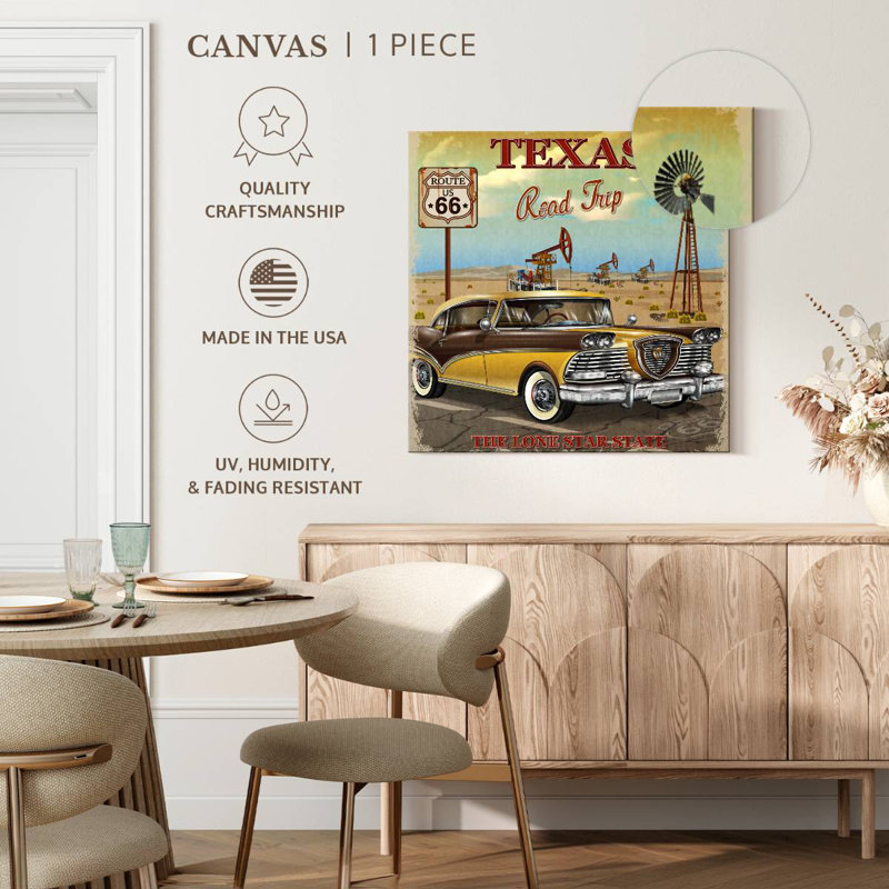 Nicci Texas Road Trip, H 10 po x l 10 po