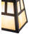 Alimah 1 - Light Craftsman Brown Empire Pendant