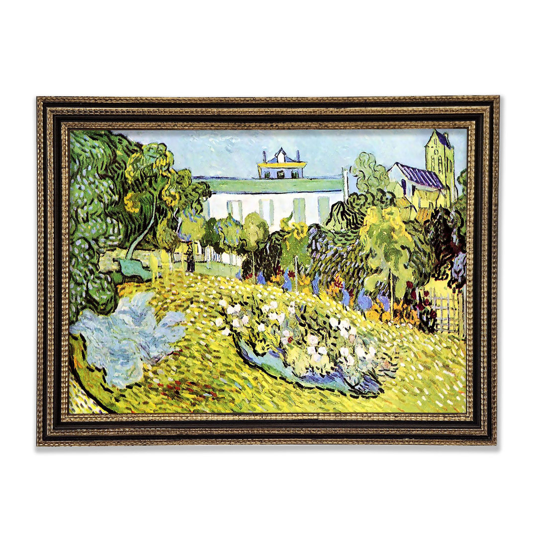 Van Gogh Der Garten der Daubignys - Druck