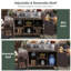 Table de bar en bois massif-1330187852