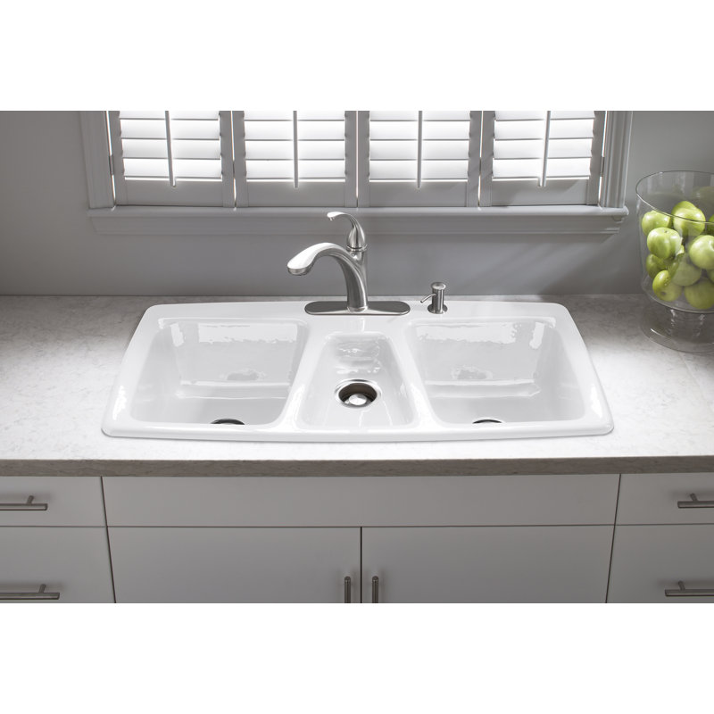 Forte Pull Out Single Handle Kitchen Faucet, Vibrant Brushed Nickel