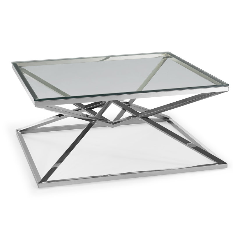 Mattia Glass Top Coffee Table