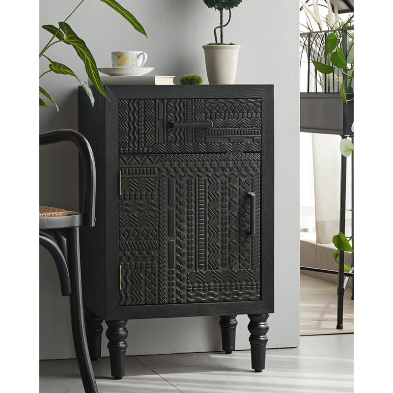 Porte d'armoire à motifs simple