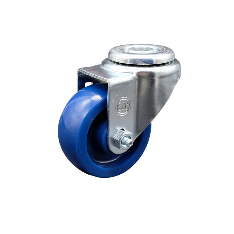 Polyurethane Wheel Swivel Bolt Hole Caster