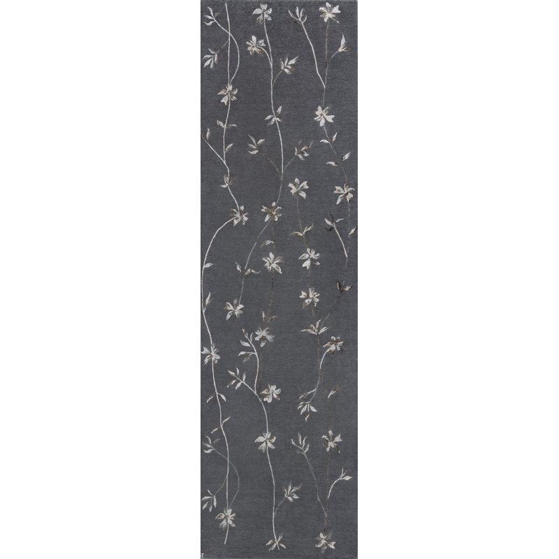 Classic Floral Area Rug, Runner 3' x 7'