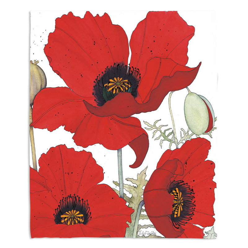 Couverture en sherpas 3 rouges, l 51 po x L 60 po
