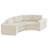 Curved Modular Compression Sectional Sofa, 4 to 10 Seater with 8.47" Wide Arms-1262935237-1262935232