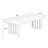 Nut-Brown Rectangular Solid Wood Dining Table-1847712983