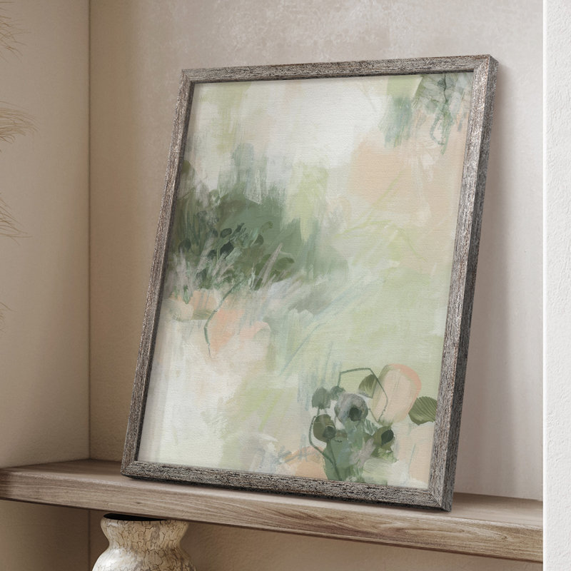 «Lillypond Dream I», reproduction encadrée - bois massif, H 11 po x l 9 po