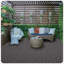 Nouvelle tuile de patio à verrouillage de 12 po New Texture, installation facile pour la cour arrière du balcon de la piscine, 44 pièces-114649947