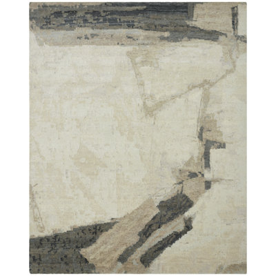 Tempo Canyon Echo Hand-Knotted Wool Area Rug