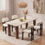 40.5cm H Fabric Upholstered Upholstered Back Side Chair in Beige-686289764-686289767