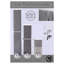 Crochets réglables au-dessus de la porte - Ensemble de 3 crochets pour vêtements et accessoires-97839065
