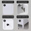 Ensemble de meuble-lavabo autoportant 24 po avec comptoir en céramique 24 po-147801279-147801217